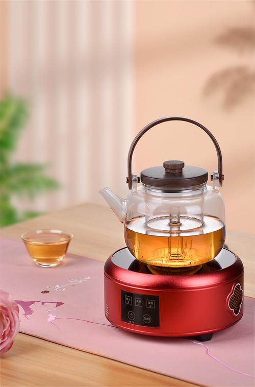 靜享茶趣 晉芳海棠電陶爐，詩意的烹茗之選